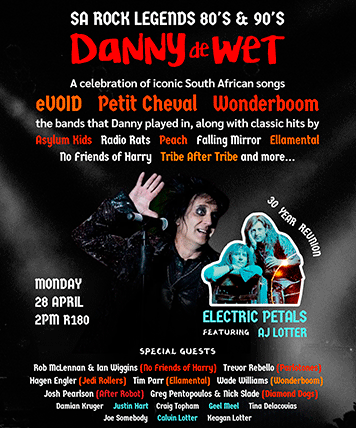 SA ROCK LEGENDS 80’s & 90’s